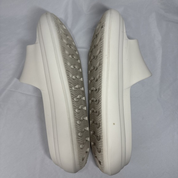 Billabong Cloud Cushion Slides White Chunky Platform Womens Size 10 B Runs Big! - Picture 8 of 10